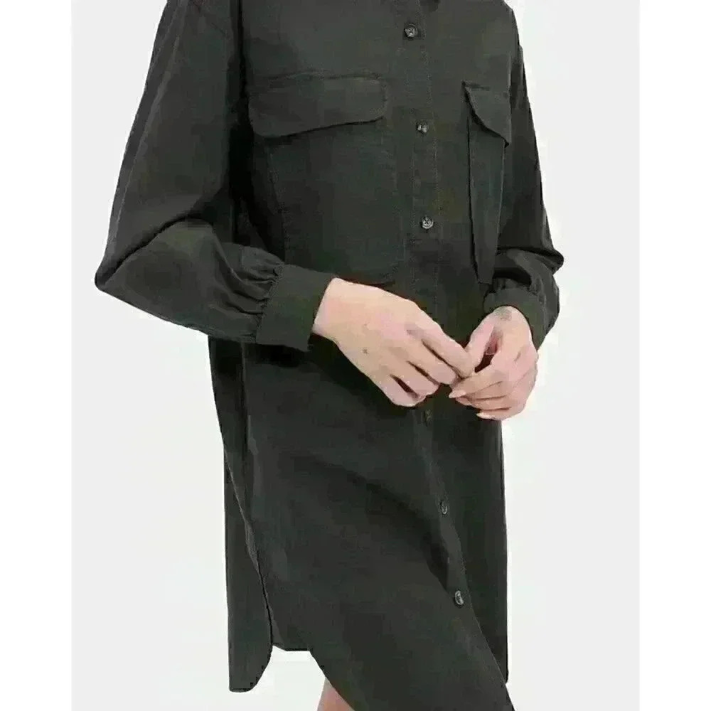 NEW UGG Women's S Addley Oversized Shirt Dress NWT $128 - Picture 4 of 4